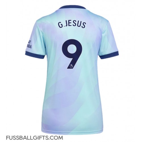 Arsenal Gabriel Jesus #9 Fußballbekleidung 3rd trikot Damen 2024-25 Kurzarm